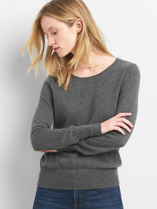 Image number 1 showing, Cashmere crew sweater