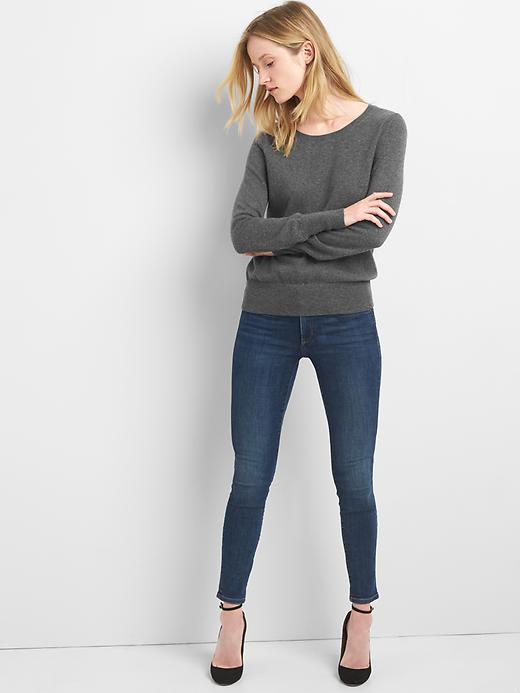 Image number 3 showing, Cashmere crew sweater