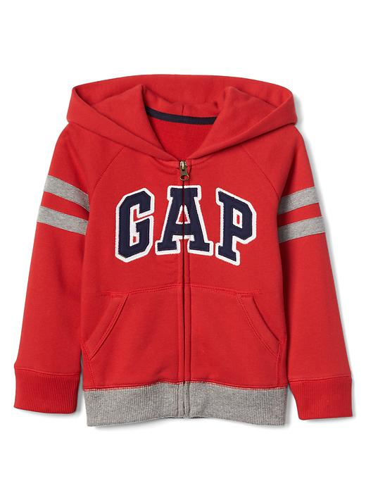 Logo varsity zip hoodie | Gap