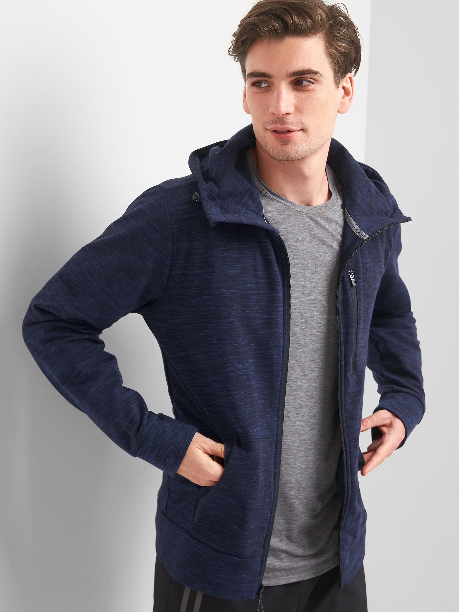 GapFit All-Elements Fleece Zip Hoodie | Gap