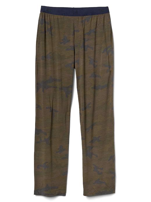 Image number 5 showing, Camo modal pants