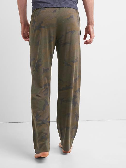 Image number 2 showing, Camo modal pants