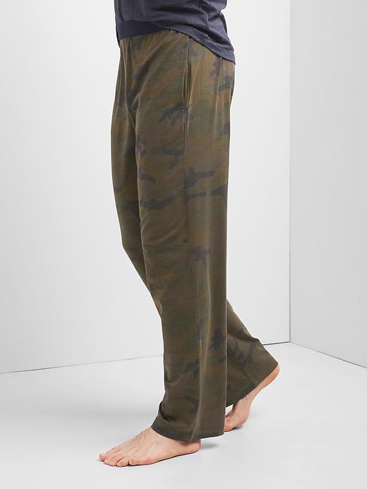 Image number 4 showing, Camo modal pants