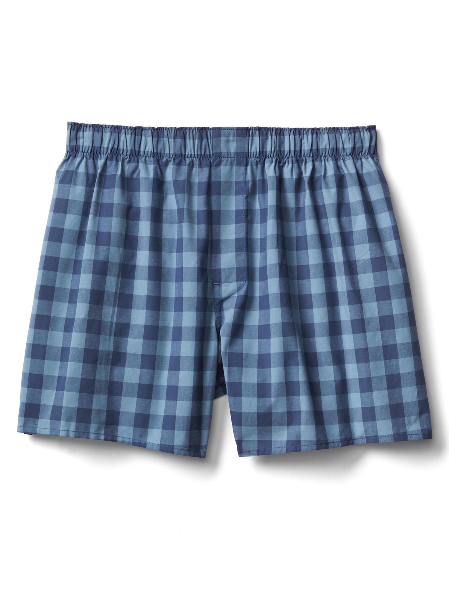 Check plaid boxers (4.5