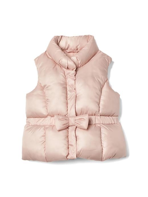 Image number 1 showing, Bow puffer vest