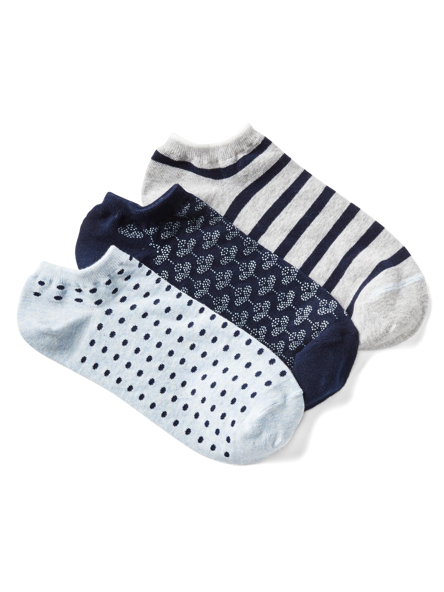 Print ankle socks (3-pairs) | Gap