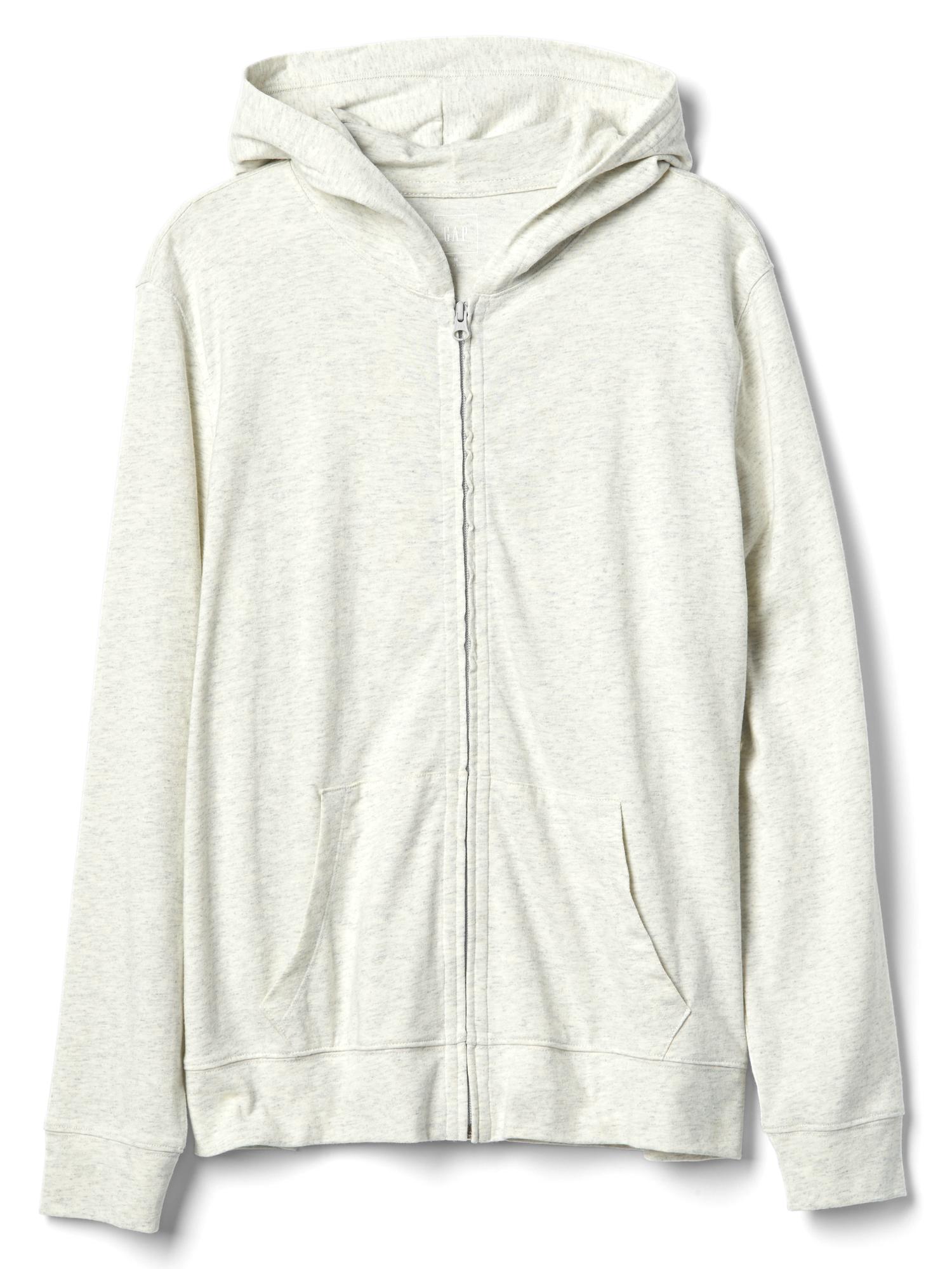 Marled zip hoodie | Gap