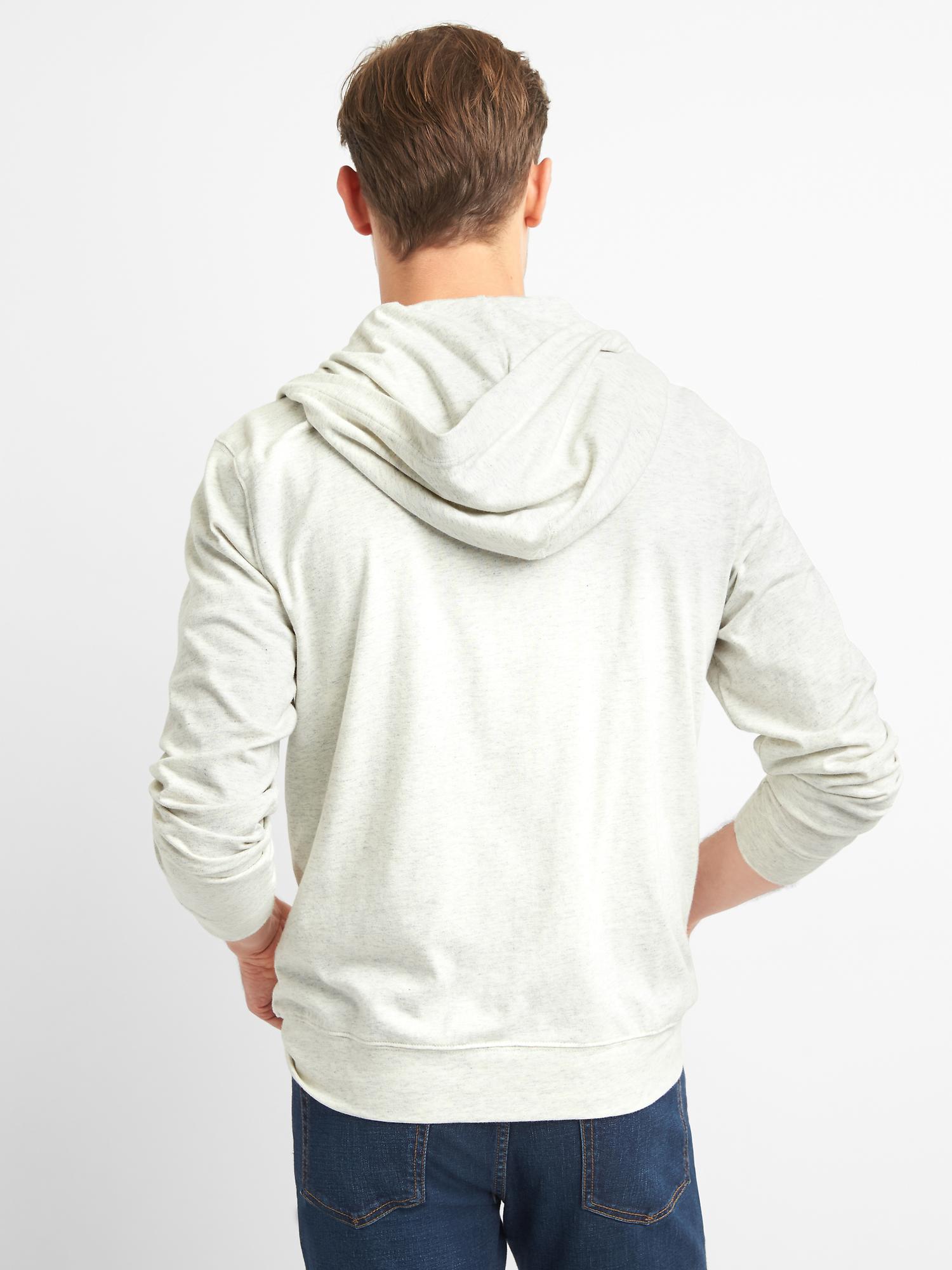 Marled Zip Hoodie Gap 4835