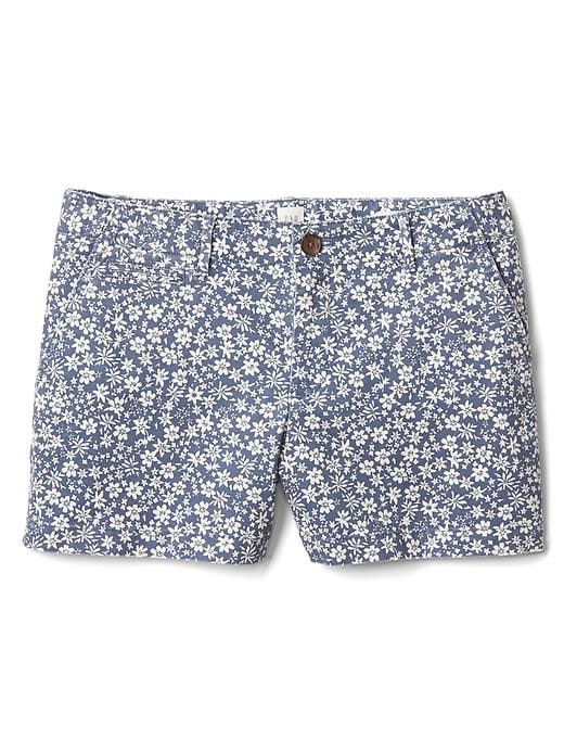 Print twill shorts | Gap