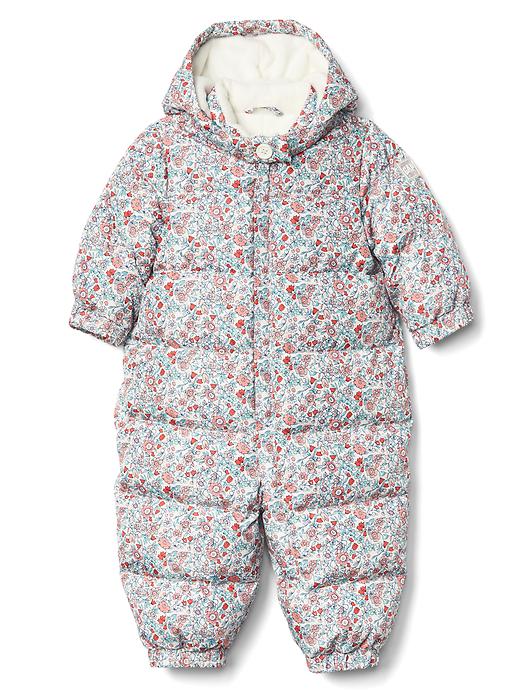 Image number 3 showing, EcoPuffer down snowsuit