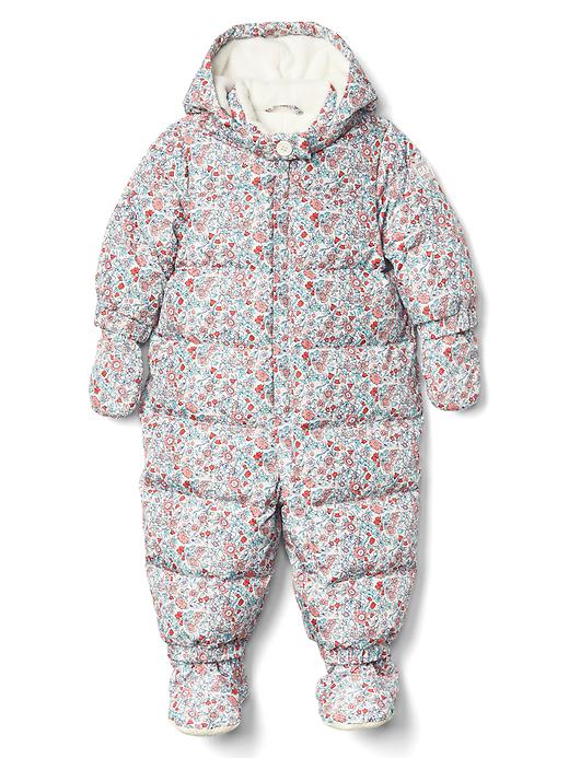 Image number 1 showing, EcoPuffer down snowsuit