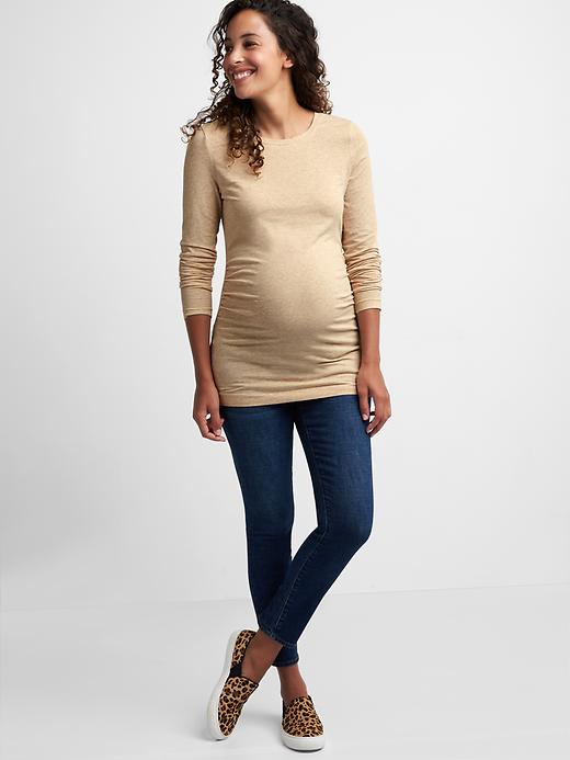 Grey State Pure Maternity Tee