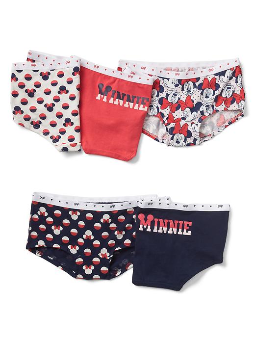 View large product image 1 of 1. GapKids &#124 Disney Minnie Mouse girl shorts (5-pack)