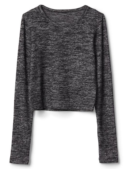 Softspun long sleeve crop top | Gap