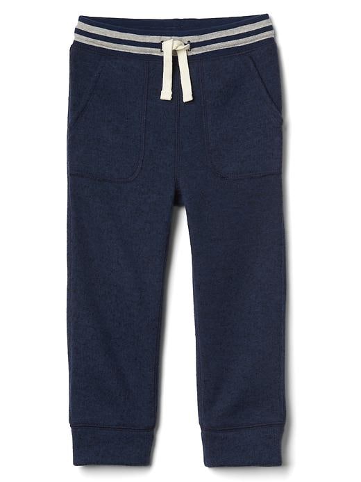 View large product image 1 of 1. Sweater fleece pull-on pants