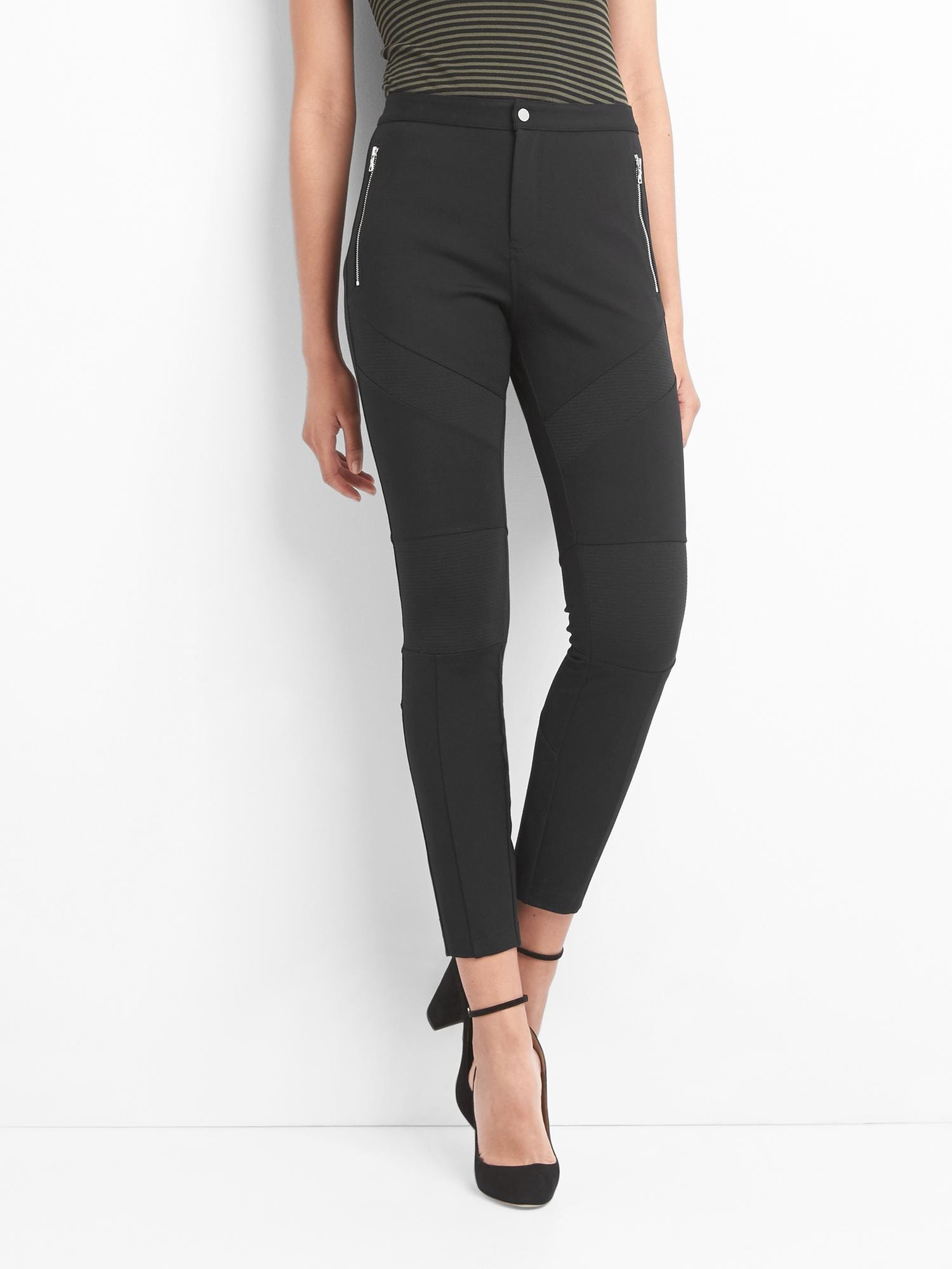 Moto zip leggings | Gap