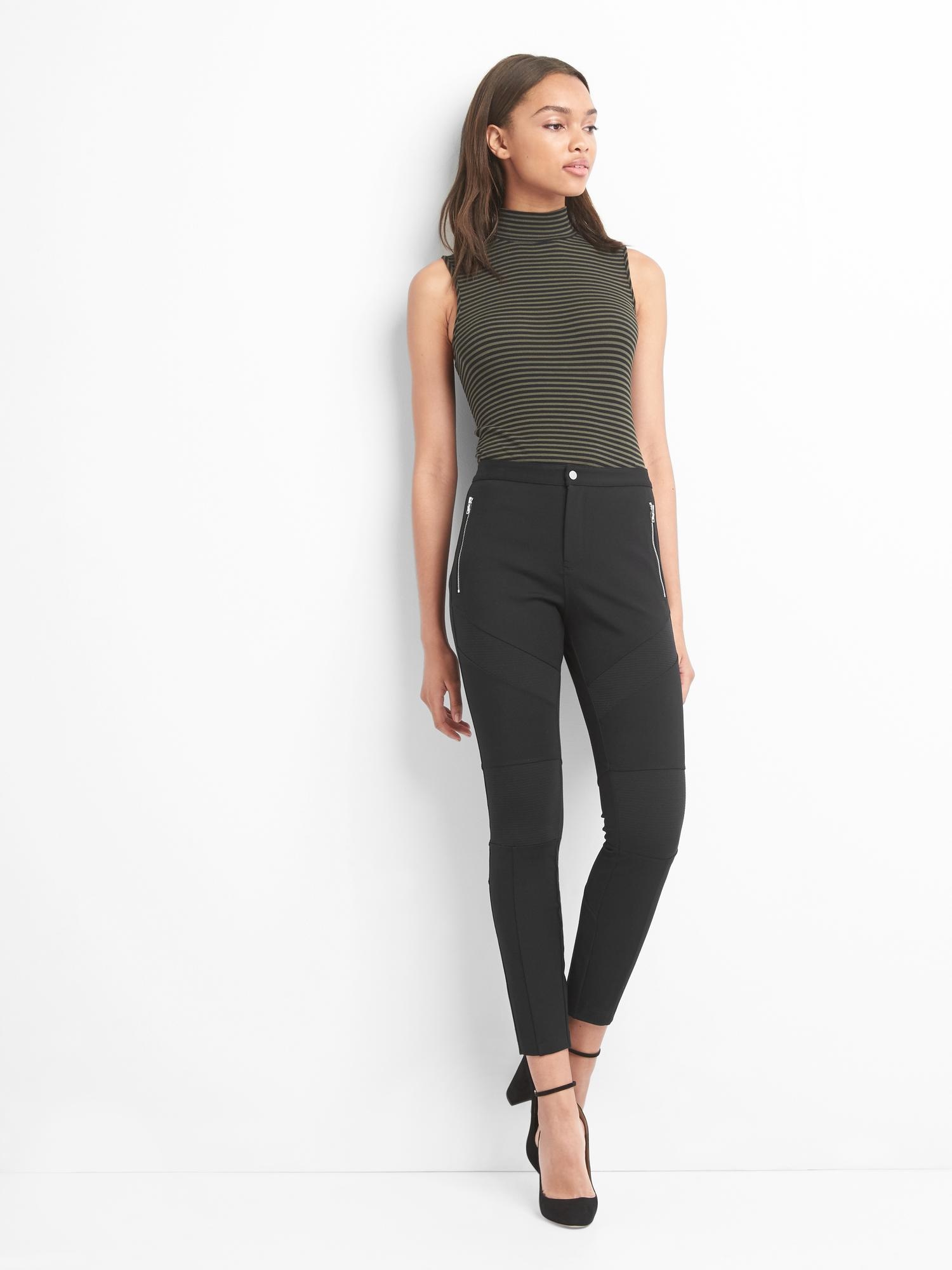 Moto zip leggings | Gap