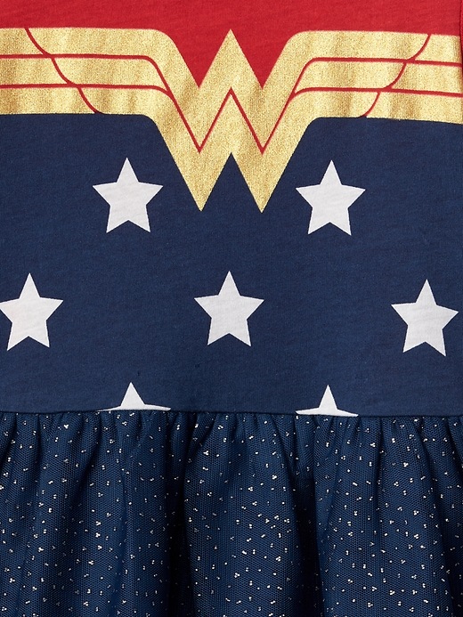 Image number 4 showing, babyGap &#124 Wonder Woman&#153 mix-fabric cape dress