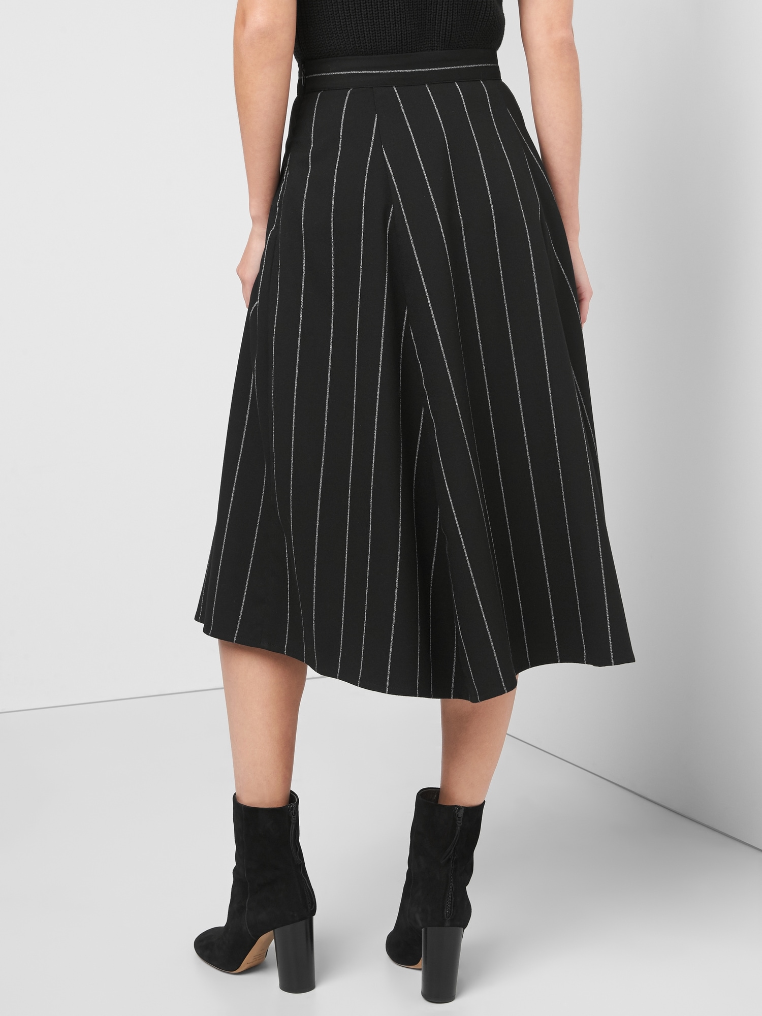 Striped handkerchief outlet skirt