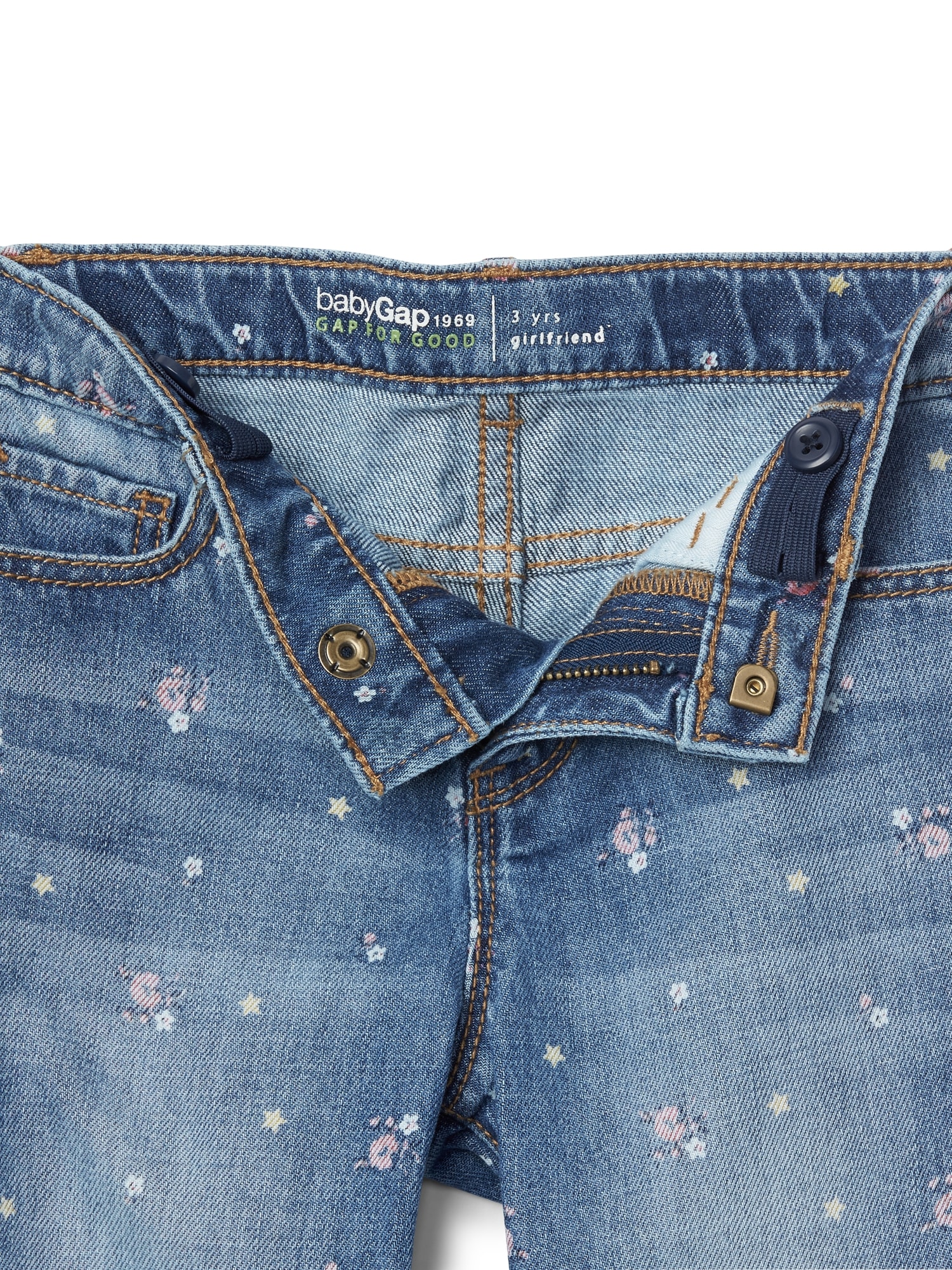 Floral girlfriend jeans | Gap