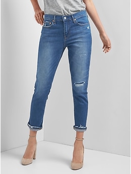 Gap high rise best girlfriend jeans online