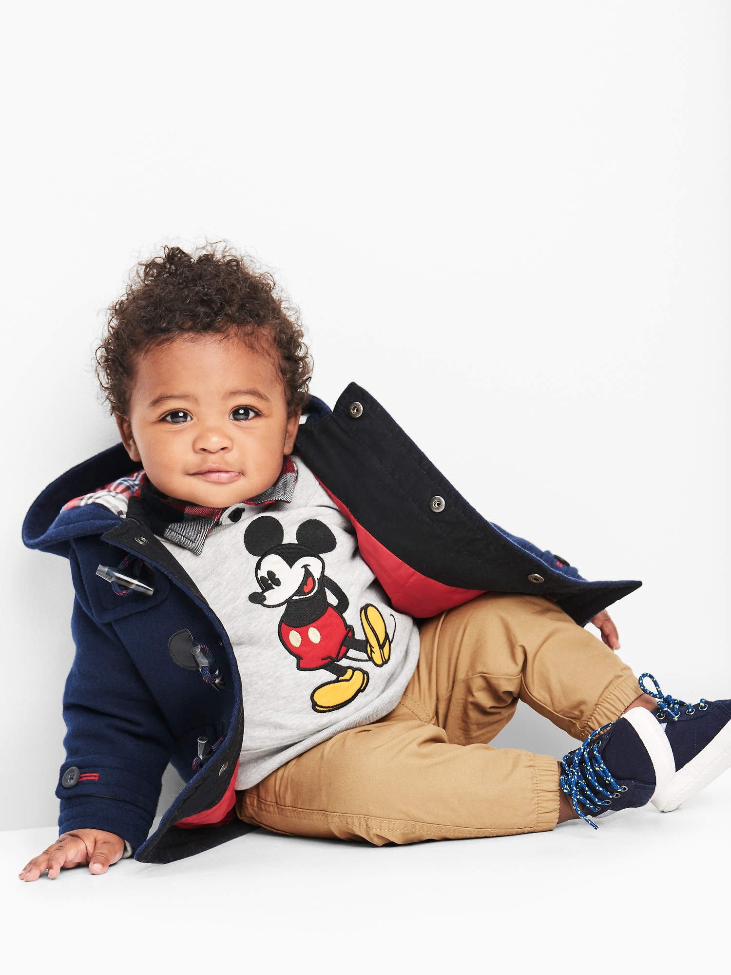 babyGap | Disney Baby Mickey Mouse crew pullover | Gap