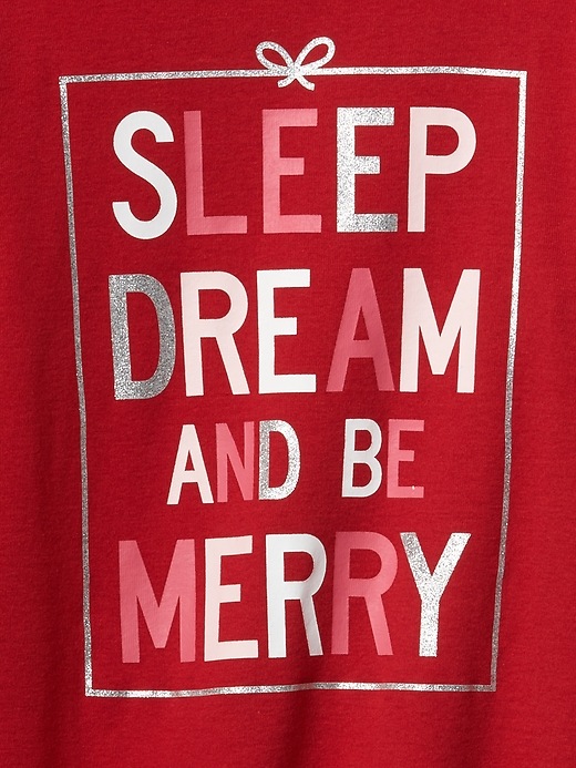 Image number 2 showing, Merry gift sleep tee