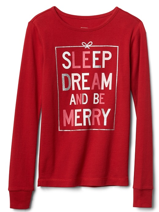 Image number 1 showing, Merry gift sleep tee