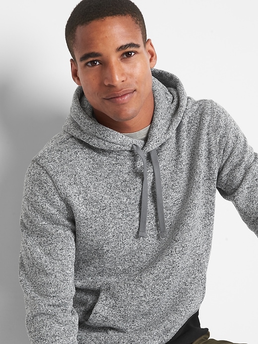 Fleece pullover hoodie | Gap