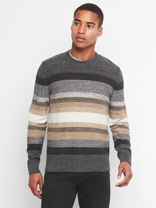 Stripe roll-neck sweater | Gap