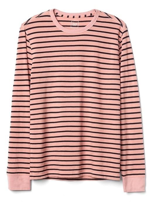 Image number 6 showing, Stripe crewneck tee