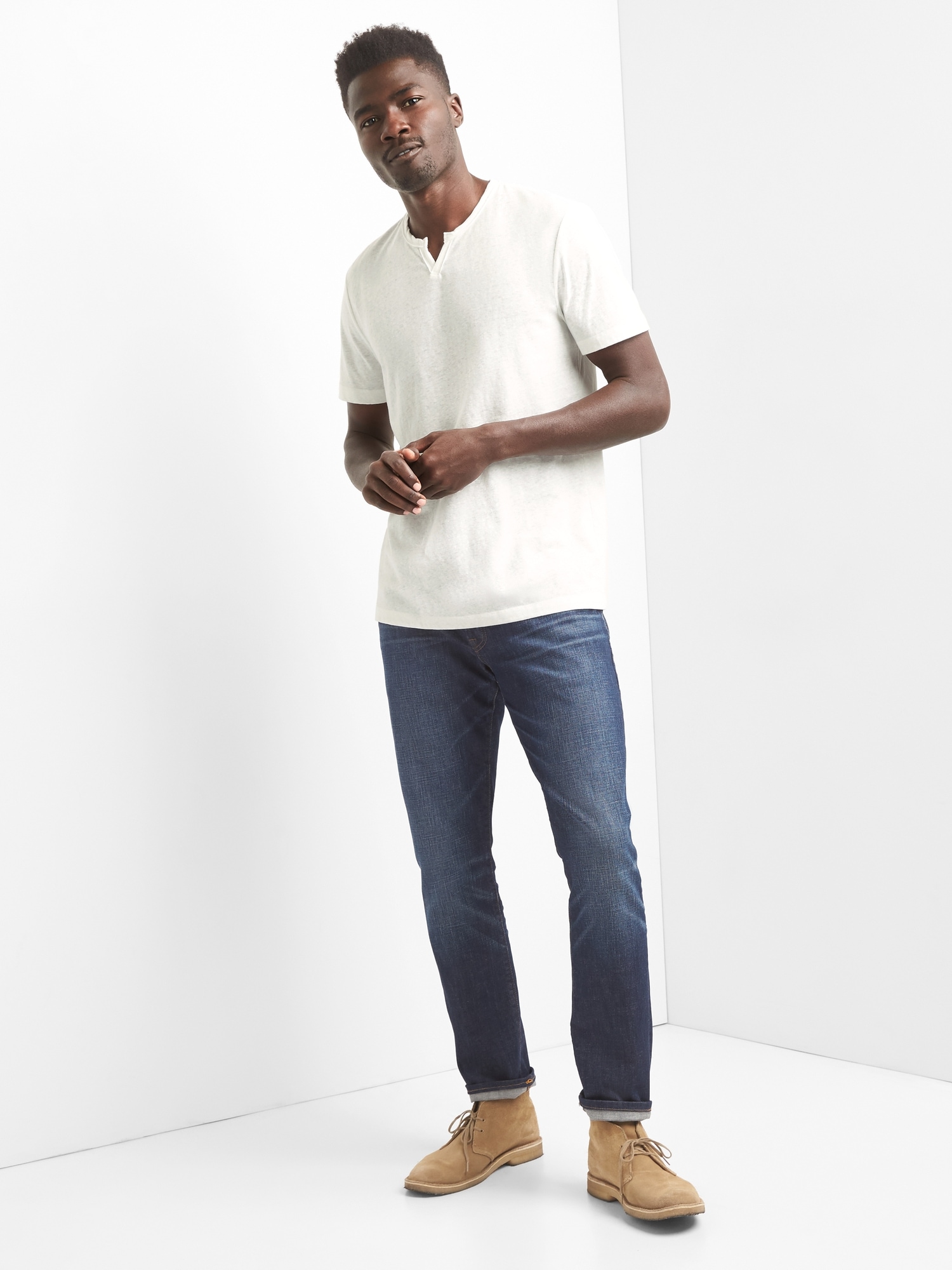 Gap notch t deals shirt