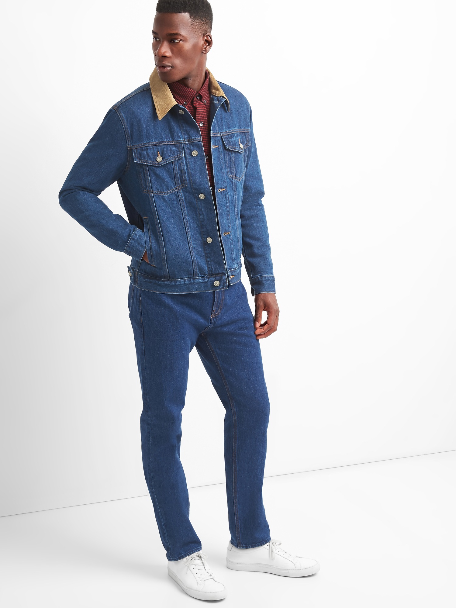 Gq denim outlet jacket