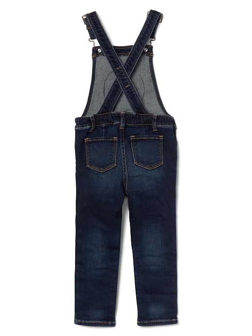 Penguin high stretch denim overalls | Gap