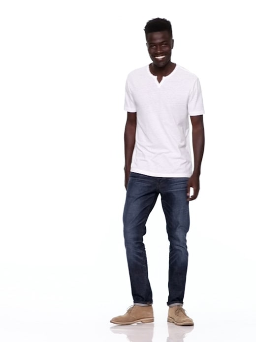 gap notch t shirt