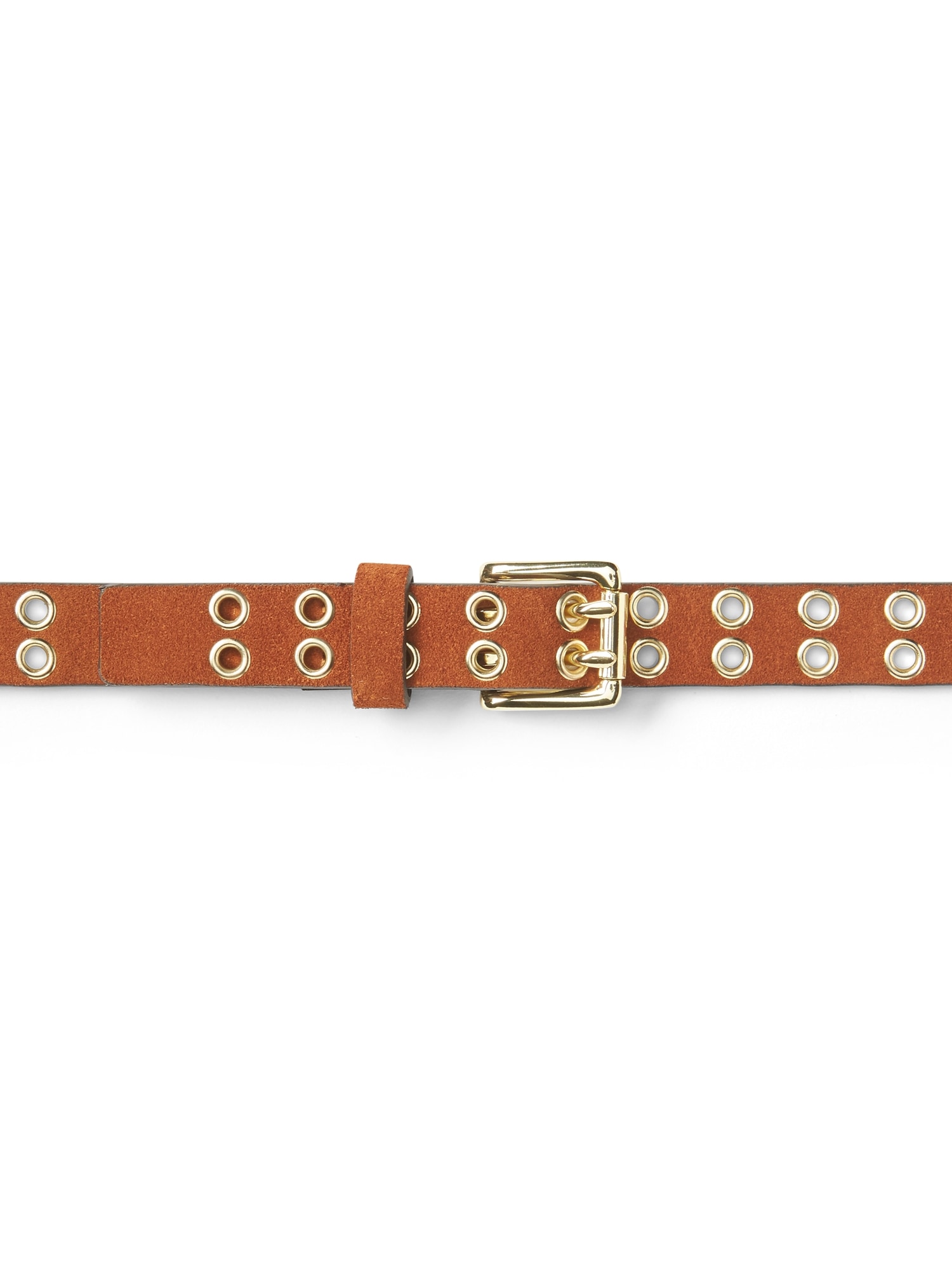 Grommet leather belt | Gap