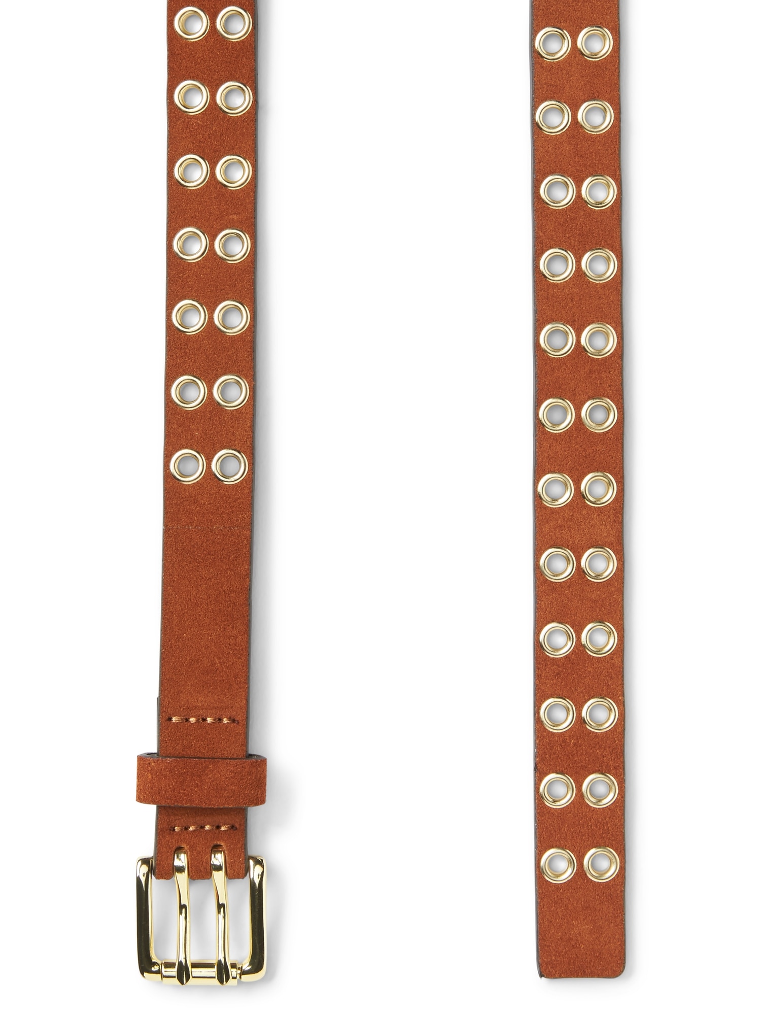 Grommet leather belt | Gap