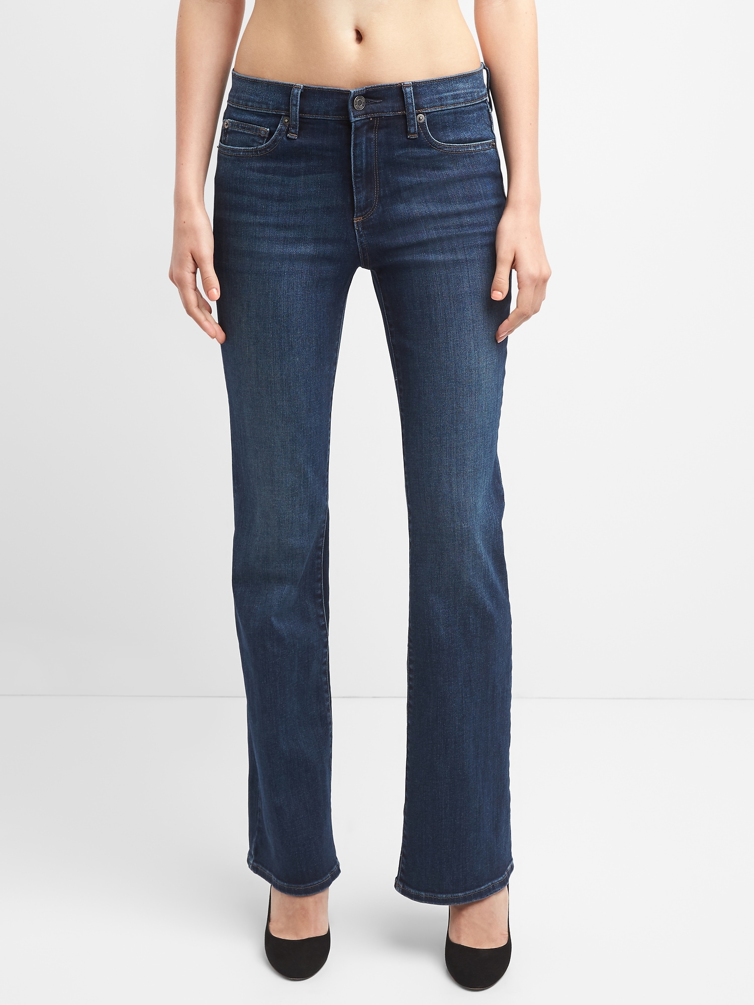gap curvy low rise bootcut jeans