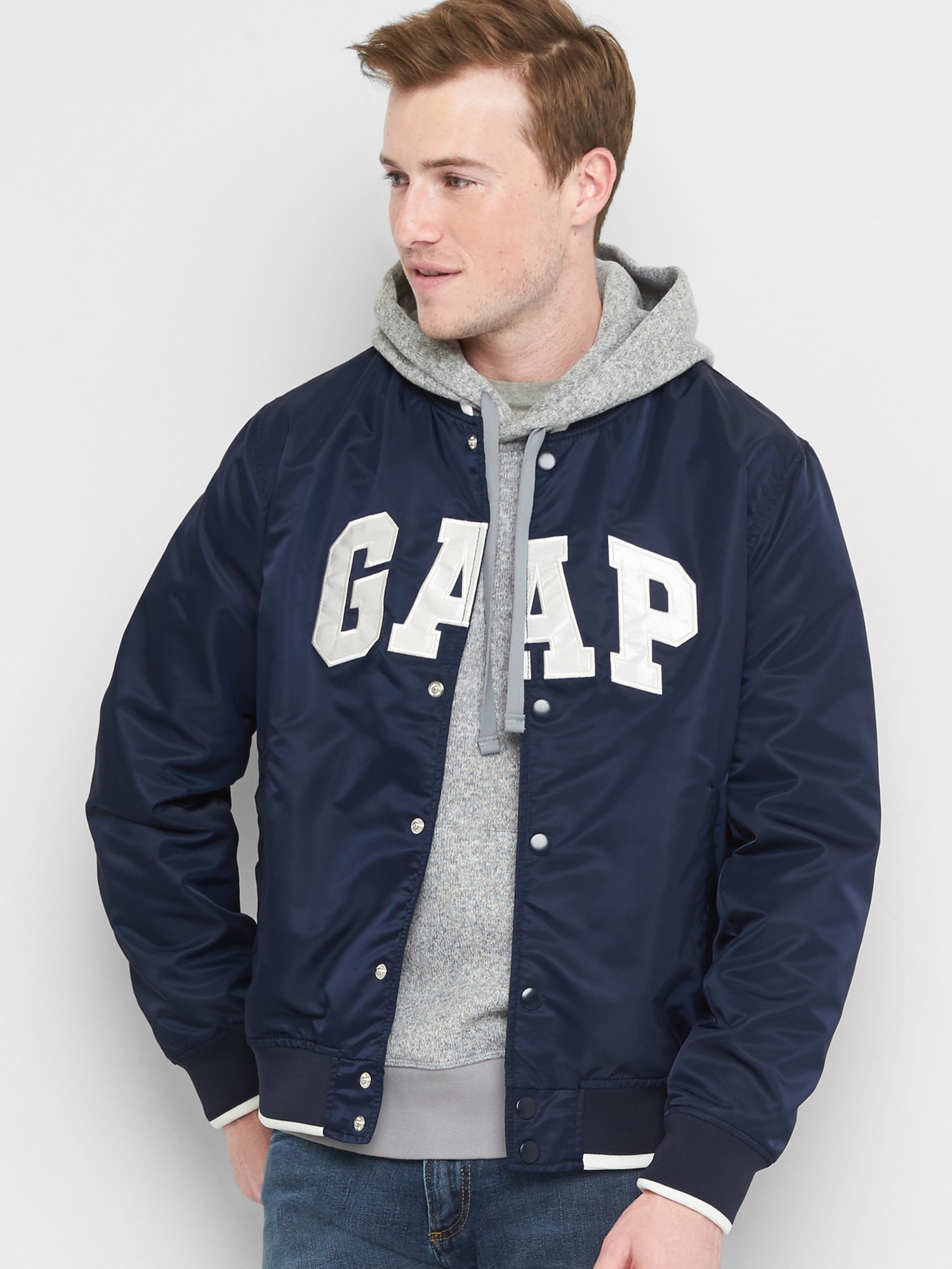 Gap deals logo jackets