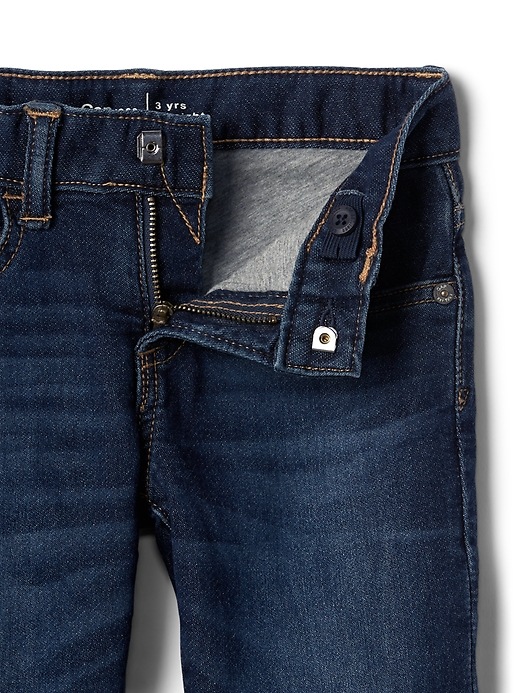 Image number 4 showing, Lined Straight Jeans with Stretch