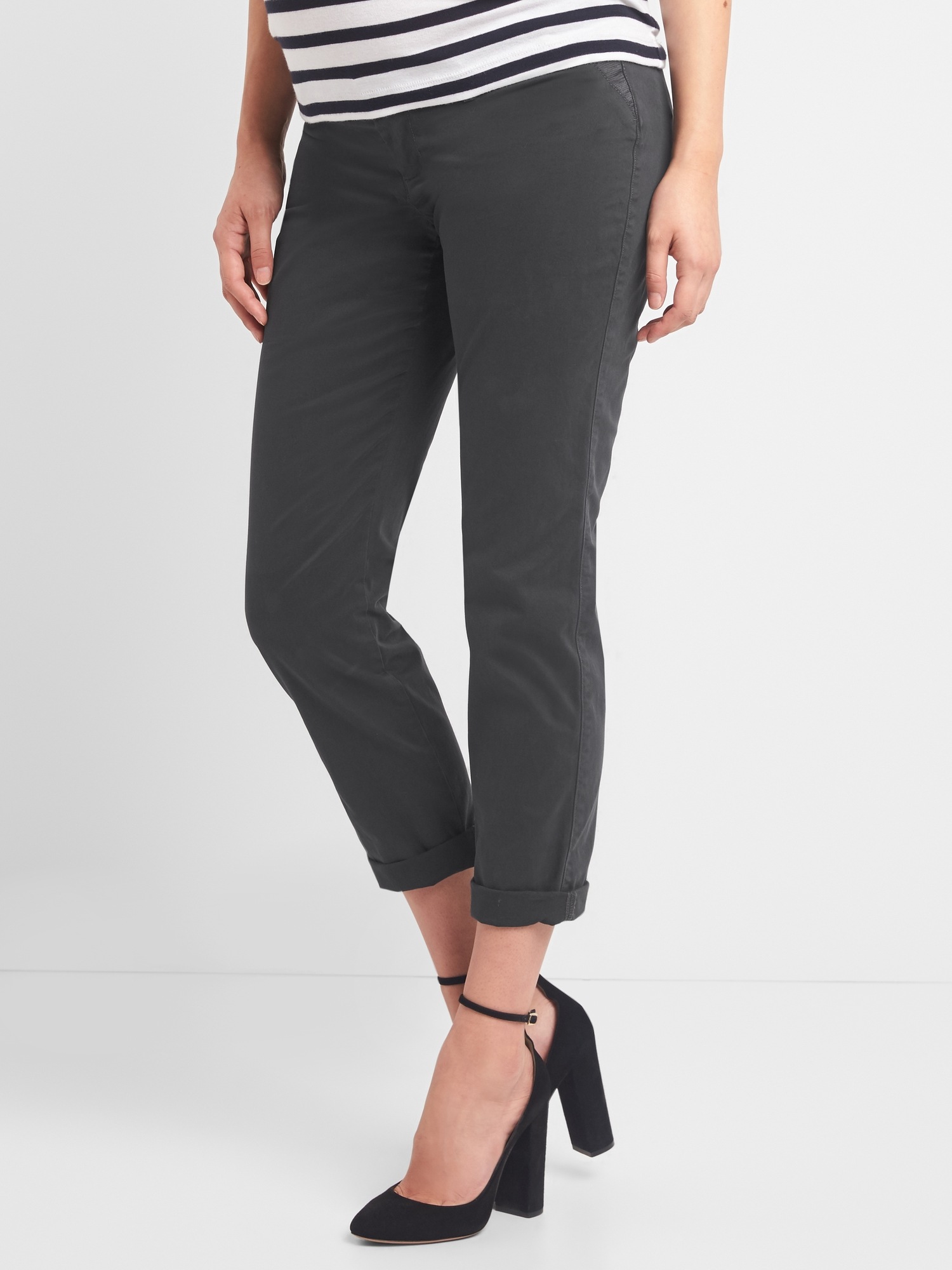 gap maternity chinos