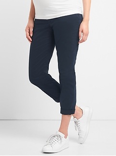 gap maternity chinos