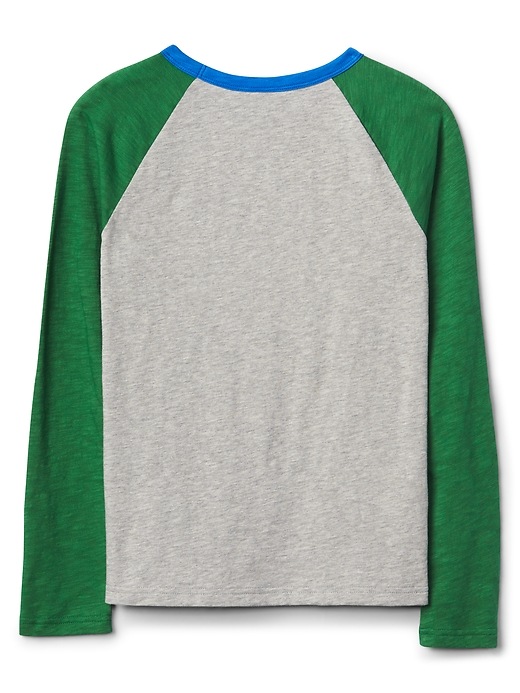 Logo Raglan T-Shirt | Gap