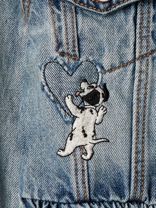 Disney dog hotsell denim jacket