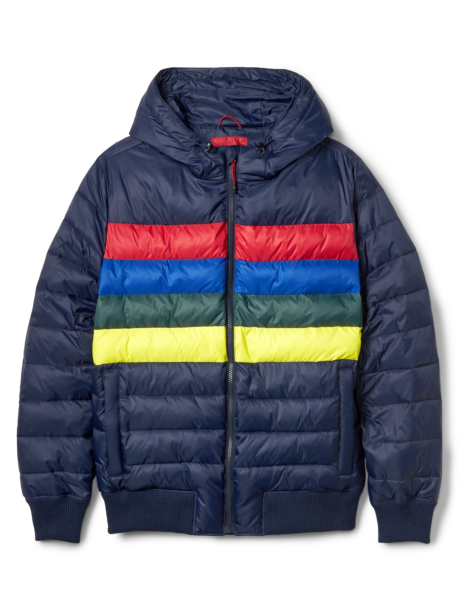 Gap rainbow hot sale puffer jacket