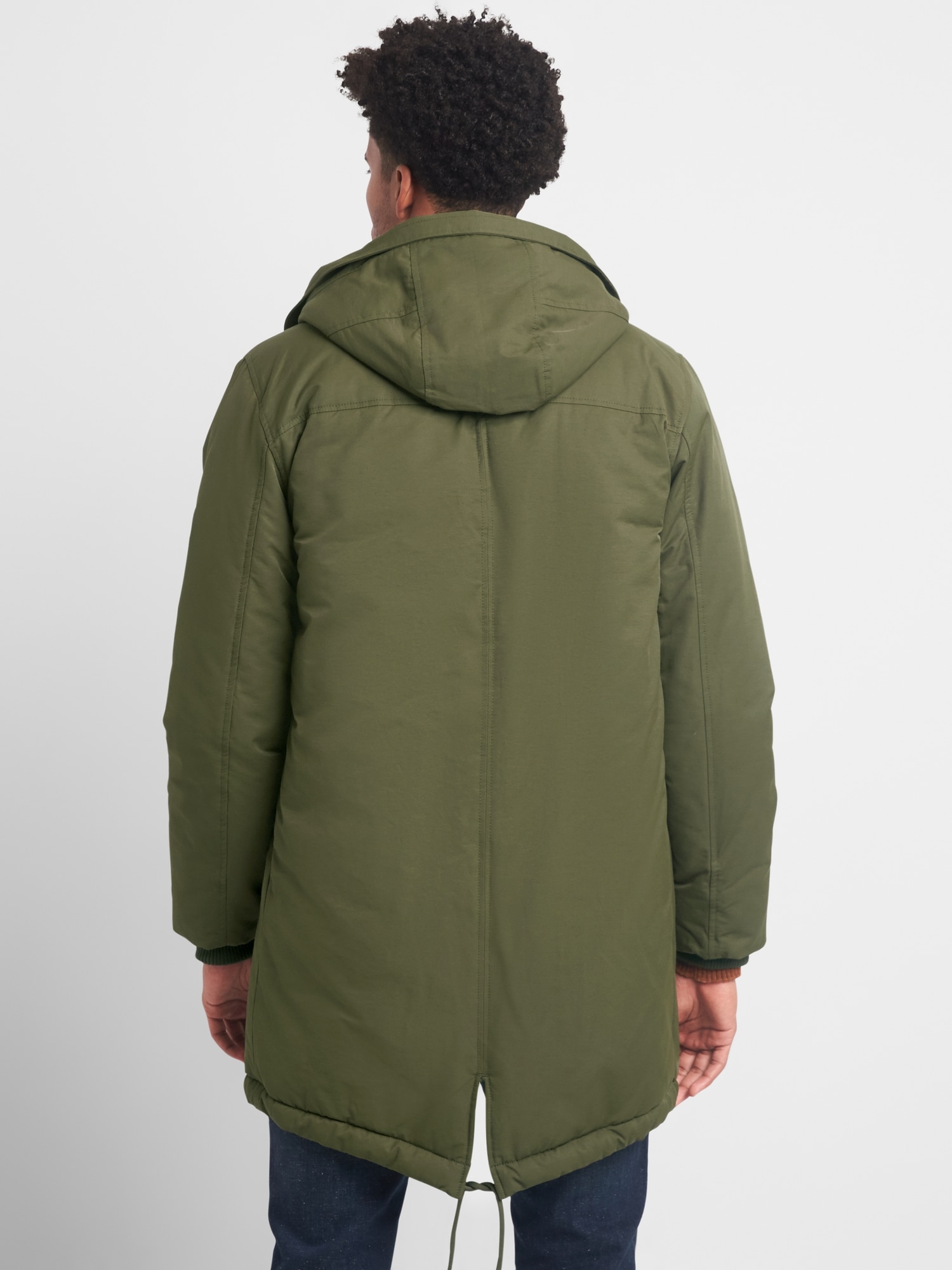 Gap sherpa lined on sale parka