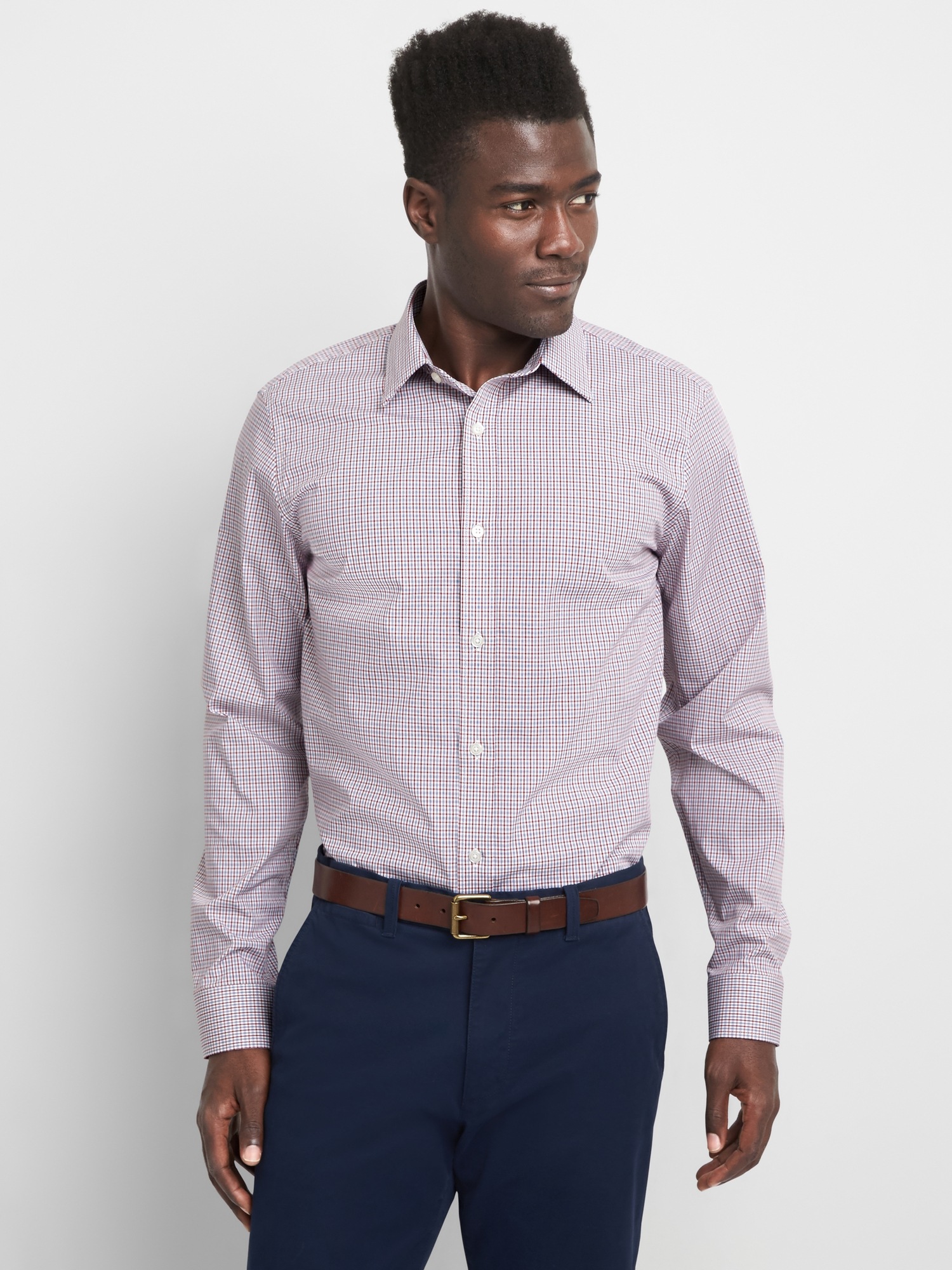 Non-Iron Slim Fit Shirt | Gap