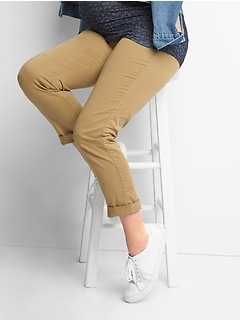 gap maternity chinos