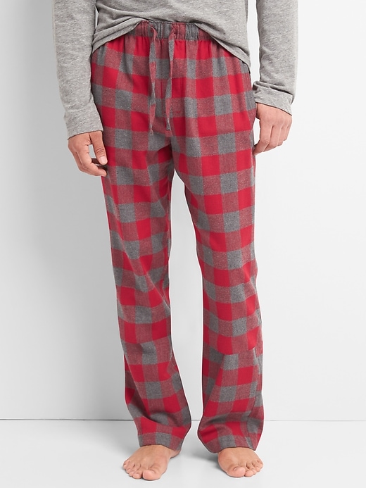 View large product image 1 of 1. Flannel PJ pants