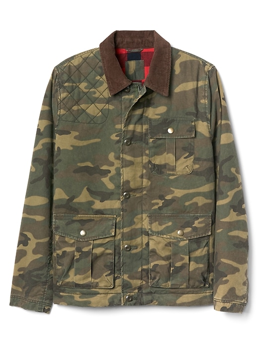Image number 6 showing, Camo field jacket